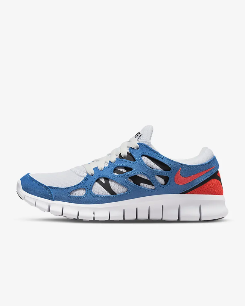 Women’s Nike Free Run 2 ‘Photo Blue / Crimson’ .97 Free Shipping