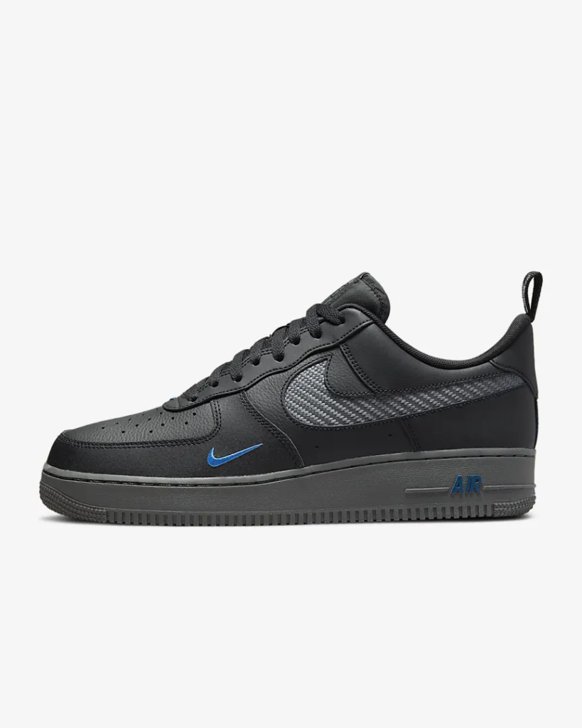 Nike Air Force 1 ’07 ‘Carbon Fiber’ 4.00 Free Shipping