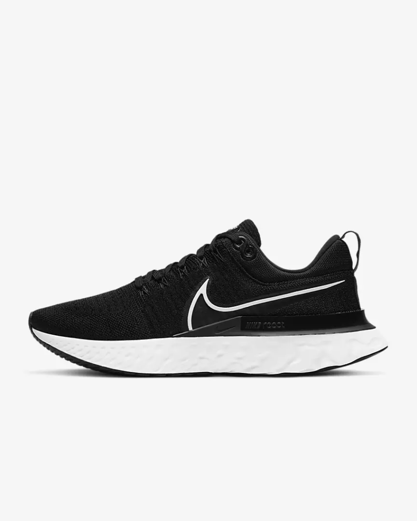 Nike React Infinity Run Flyknit 2 ‘Black / White’ .98 Free Shipping