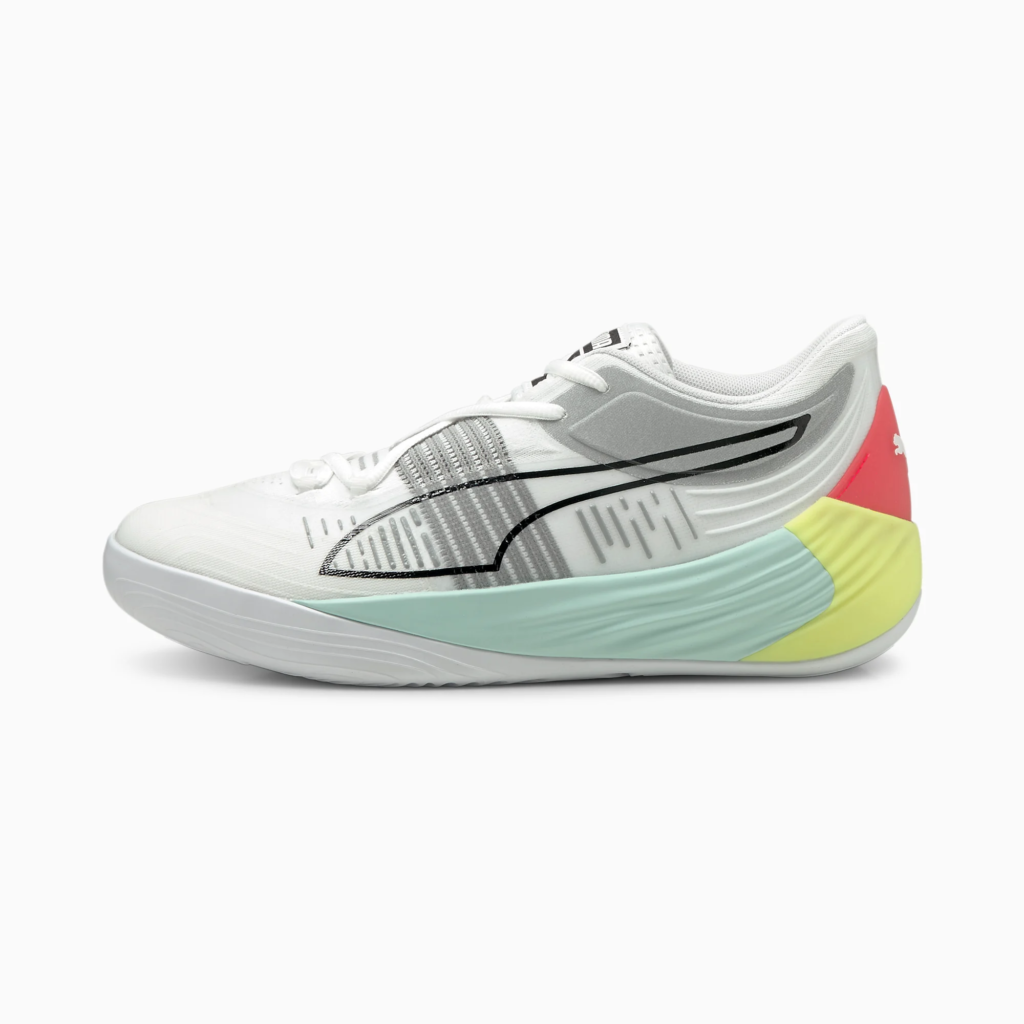 Puma Fusion Nitro ‘White / Eggshell Blue’ .94 Free Shipping
