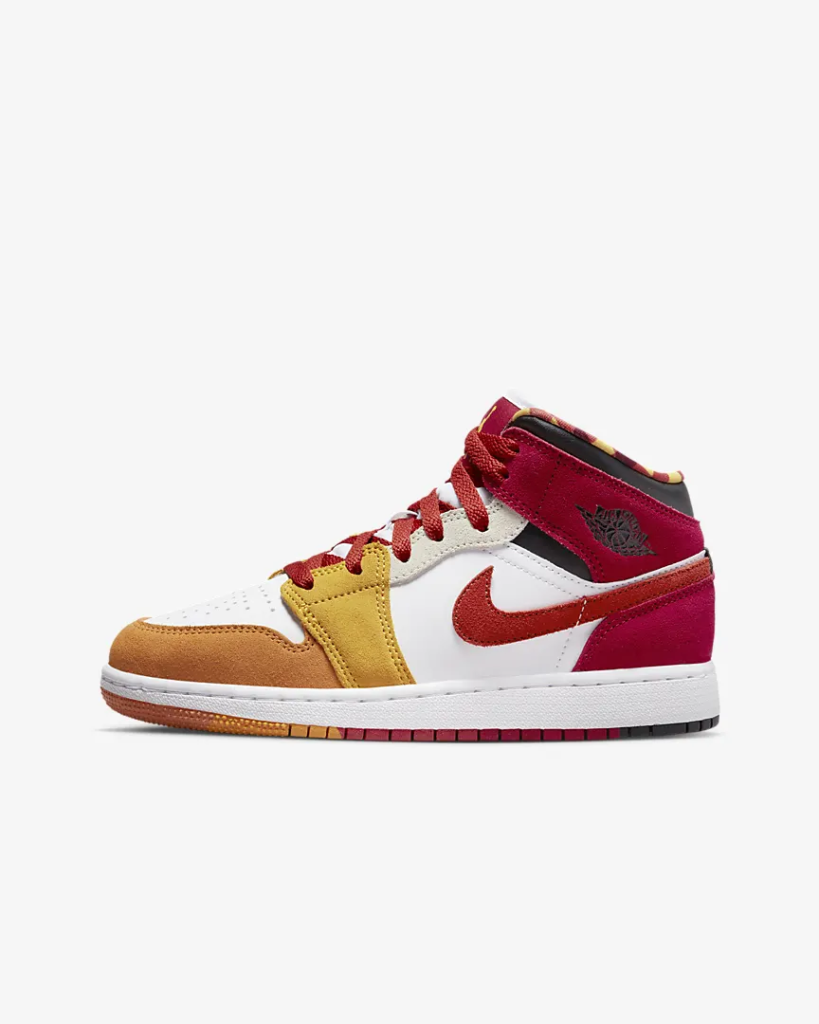GS Air Jordan 1 Mid SE ‘Paprika / Cinnabar’