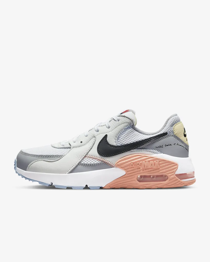 Women’s Nike Air Max Excee ‘Summit White / Grey’ .38 Free Shipping