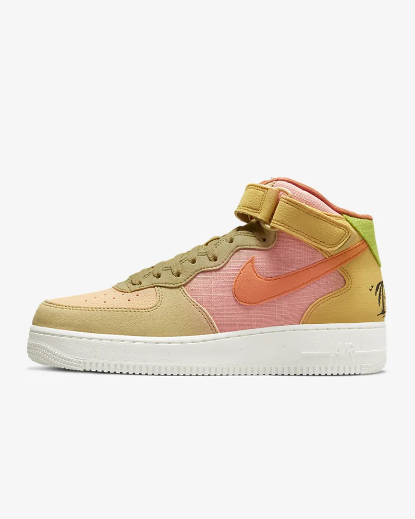 Nike Air Force 1 Mid ’07 LV8 Next Nature ‘Sun Club’ .98 Free Shipping