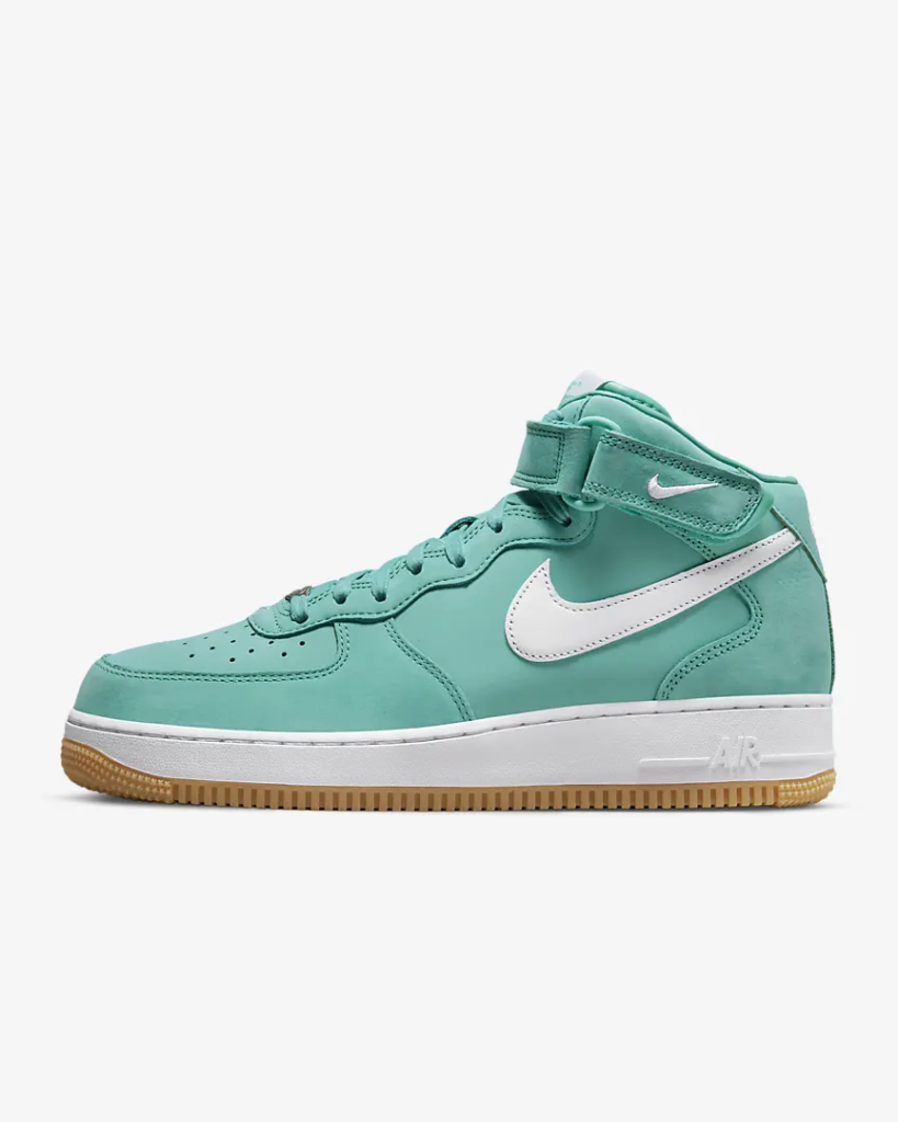 Nike Air Force 1 Mid Premium ‘Washed Teal’ $119.97 Free Shipping
