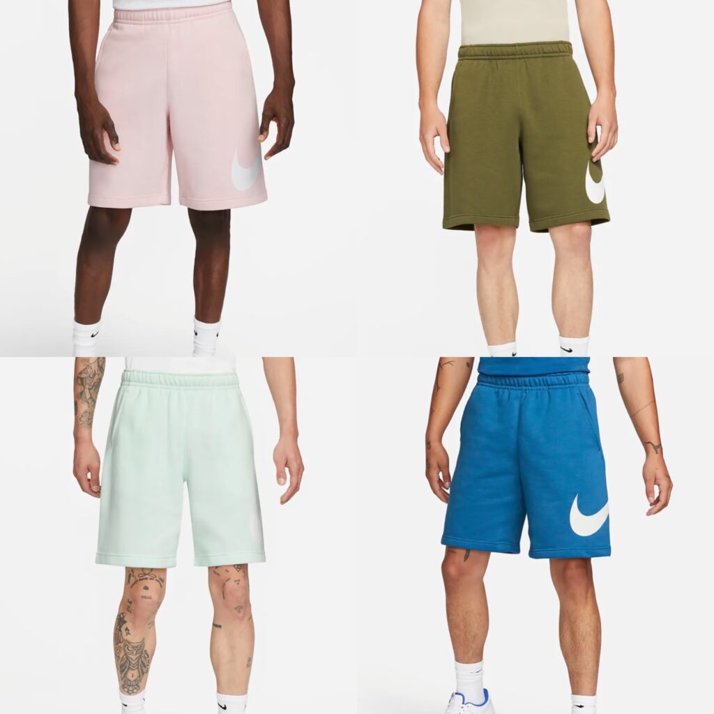 Nike Sportswear Club Graphic Shorts .97 Free Shipping