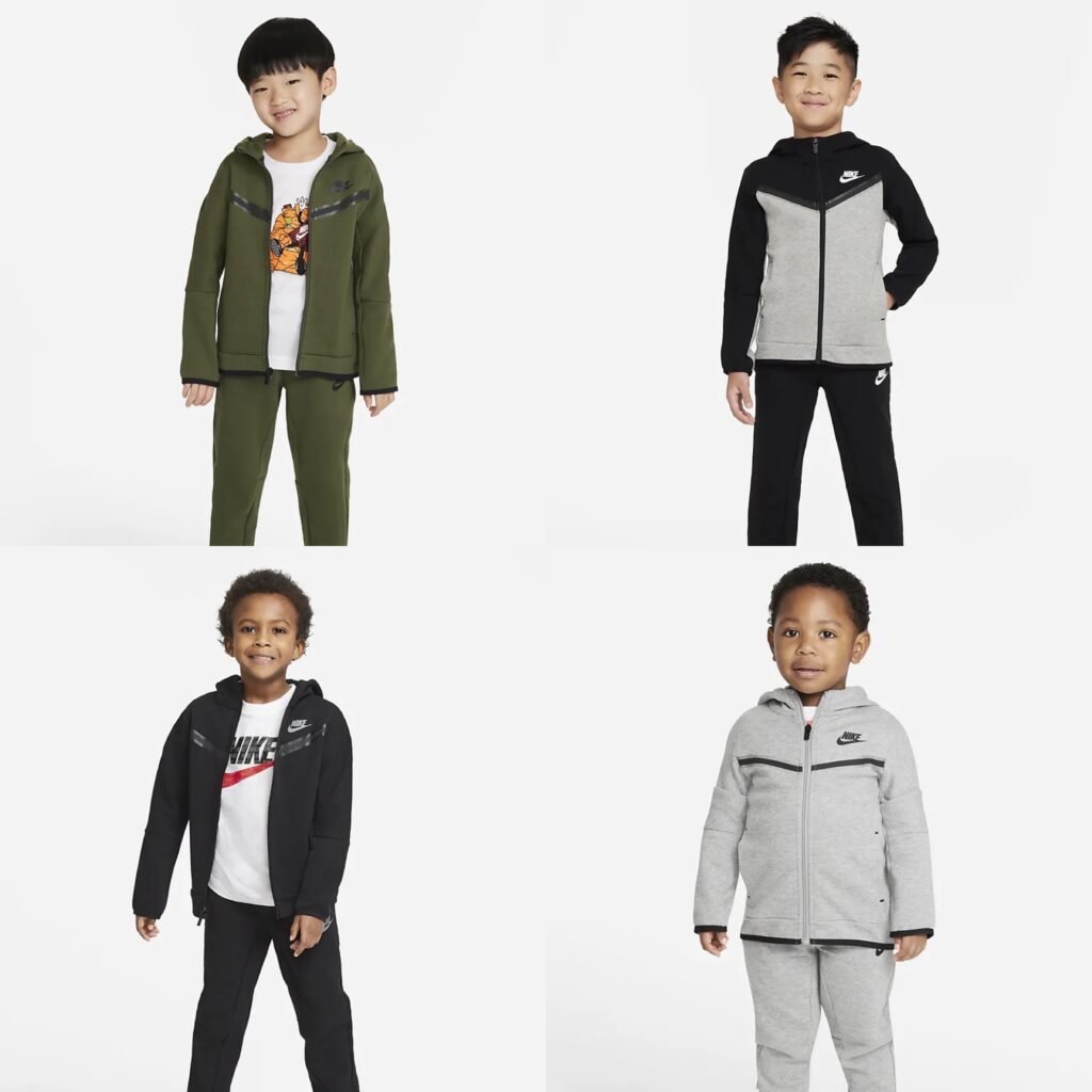Kid’s Nike Tech Fleece (Full-Set) .38 Free Shipping
