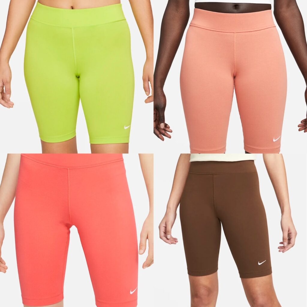 Women’s Nike Sportswear Essential Mid-Rise Shorts .78 Free Shipping