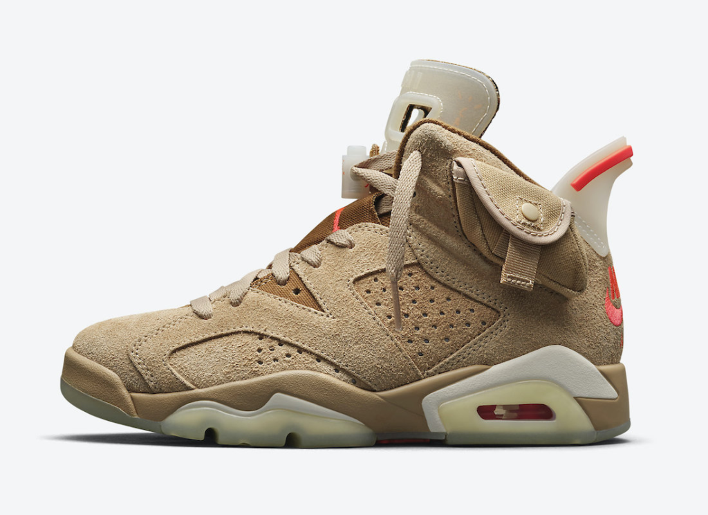 Travis Scott x Air Jordan 6 Retro ‘British Khaki’