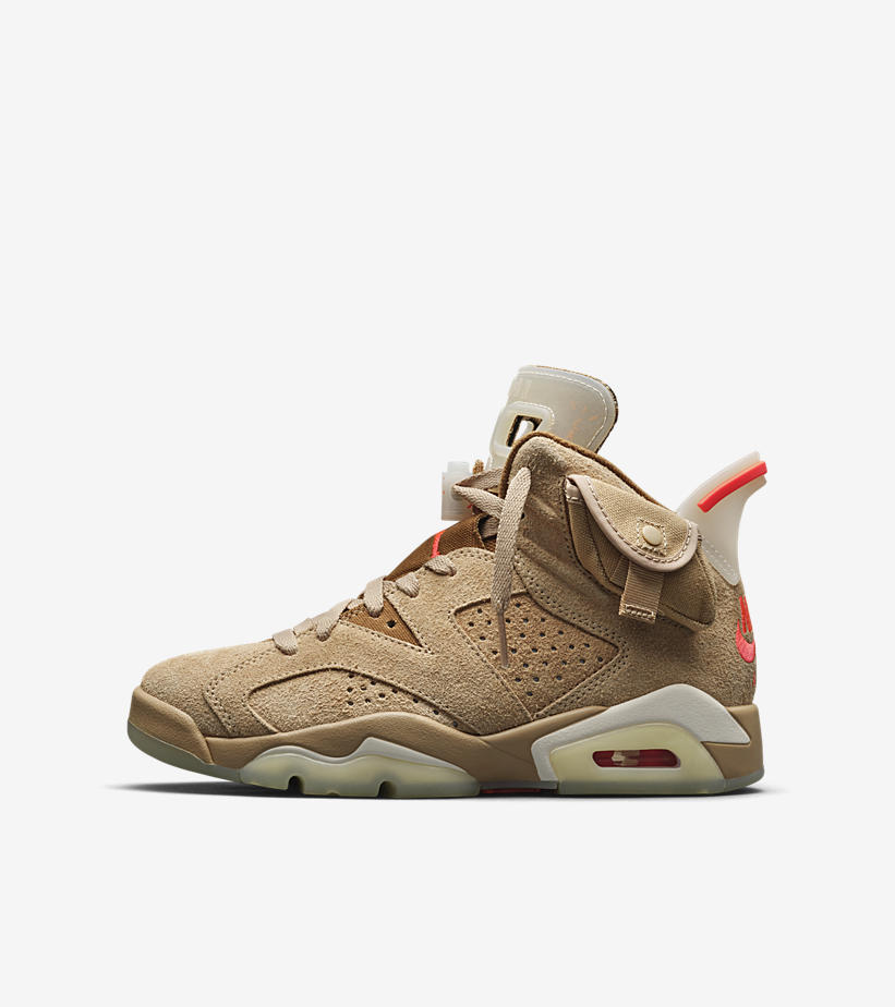 Travis Scott x Air Jordan 6 Retro ‘British Khaki’