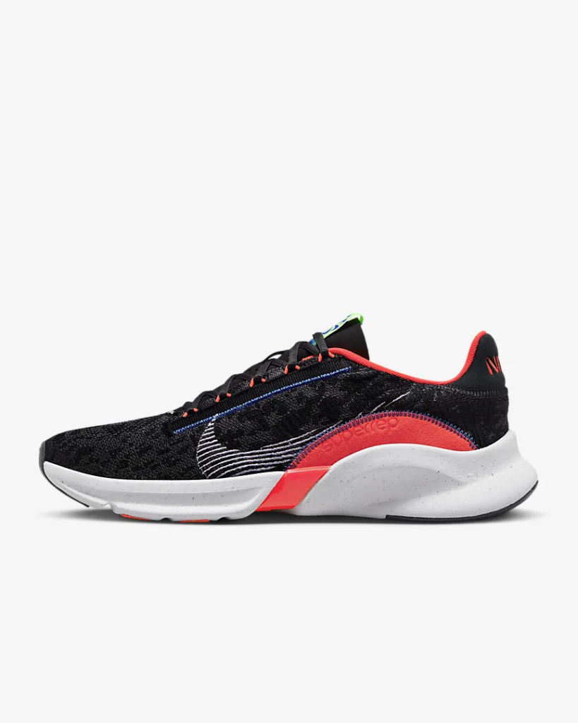 Nike SuperRep Go 3 Next Nature Flyknit ‘Black / Crimson’ .58 Free Shipping