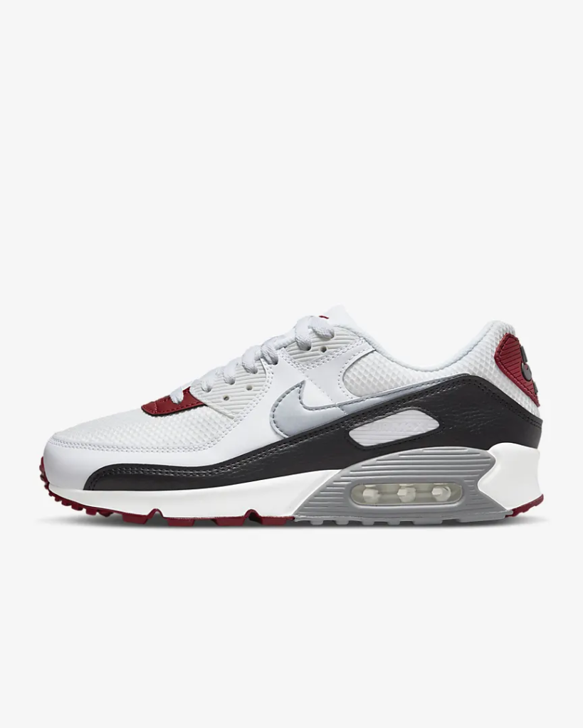 Nike Air Max 90 ‘Photon Dust / Varsity Red’ .78 Free Shipping