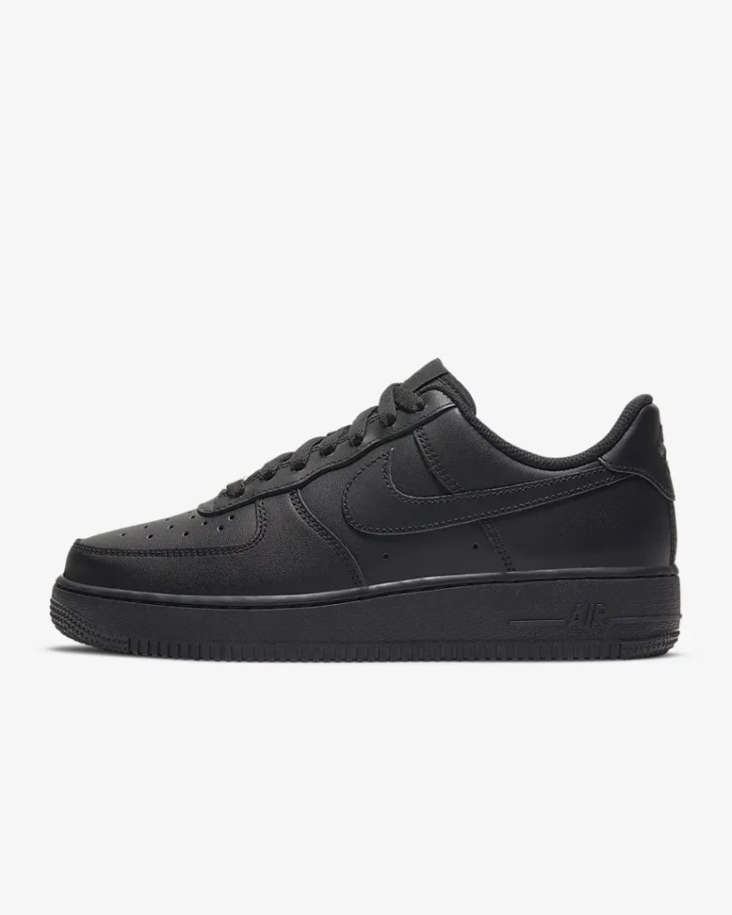 Nike Air Force 1 ’07 ‘Black’ .00 Free Shipping