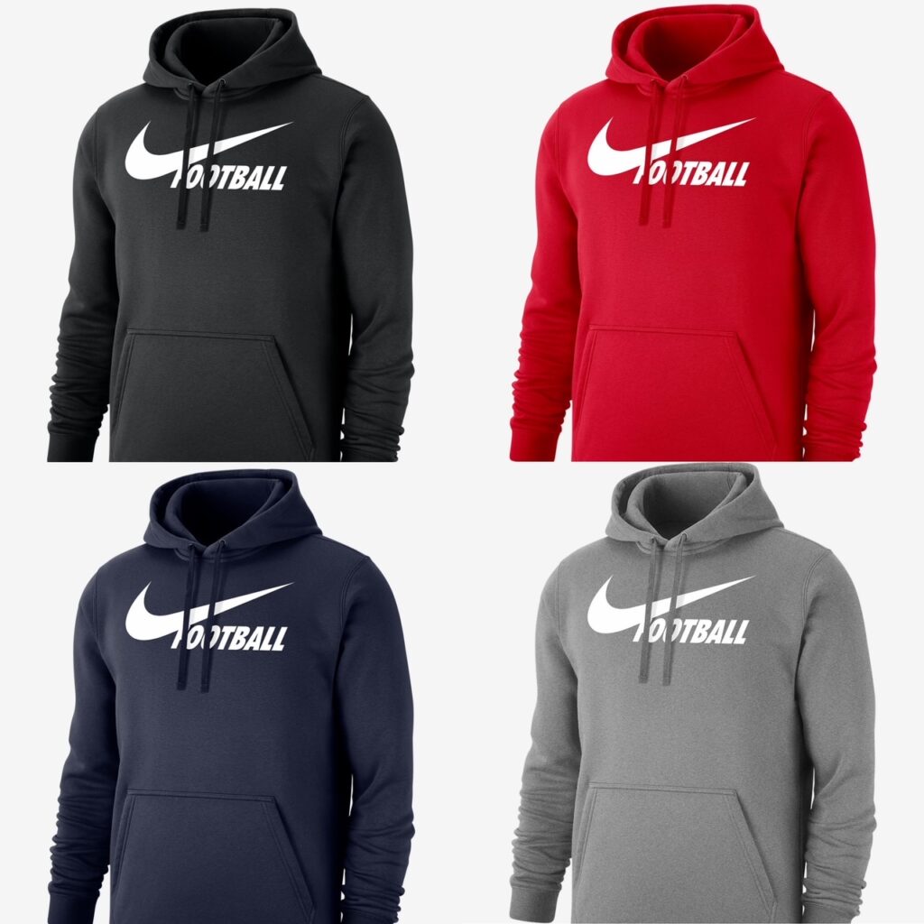 Nike Swoosh Hoodie ‘Football’ .18 Free Shipping