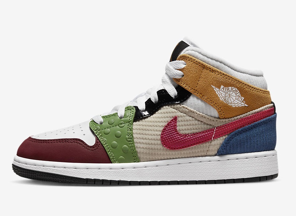 GS Air Jordan 1 Mid ‘Patchwork’