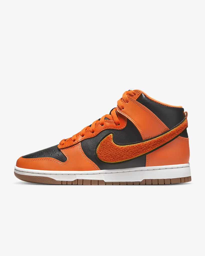 Nike Dunk High Retro Chenille ‘Safety Orange’