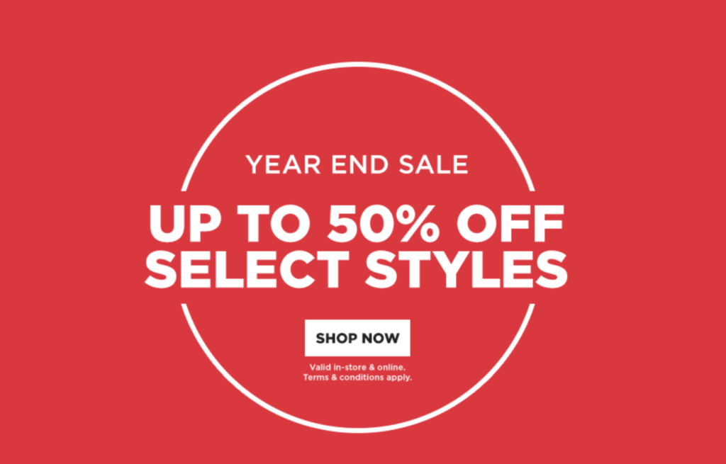 Finishline 50% off Year End Sale!!!!