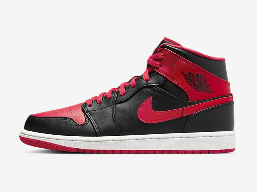 Air Jordan 1 Mid ‘Gym Red / Black’