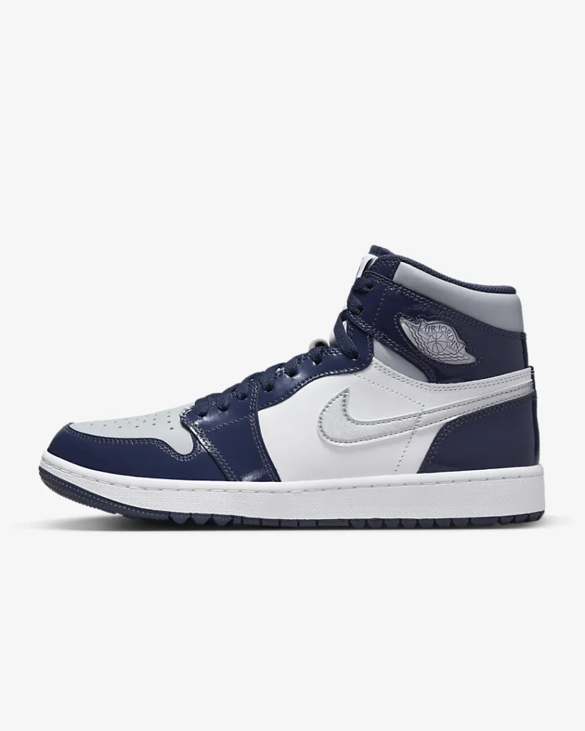 Air Jordan I High G ‘Navy Blue / Metallic Silver’