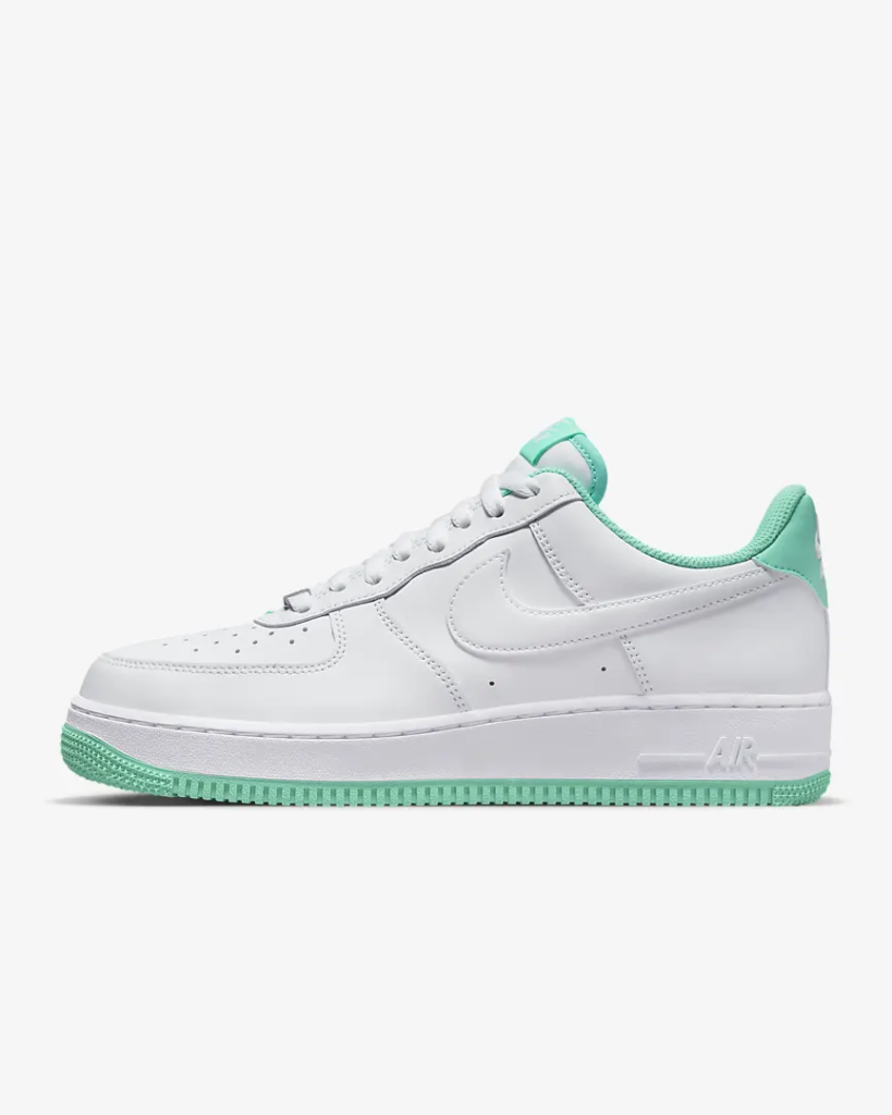 Nike Air Force 1 ’07 ‘Light Menta’ .48 Free Shipping