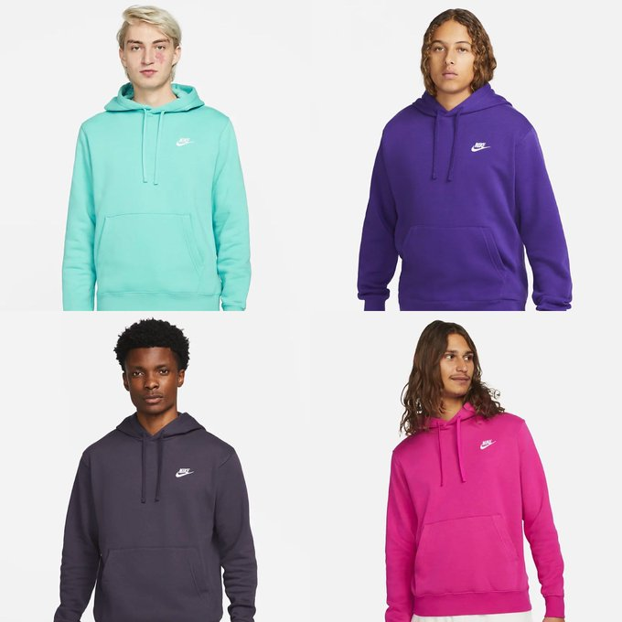 Nike Sportswear Club Fleece Pullover Hoodie .72 Free Shipping