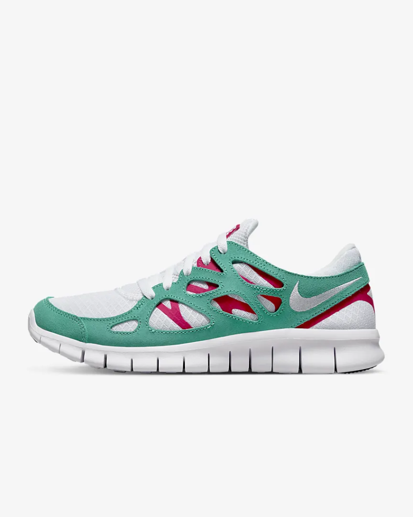 Nike Free Run 2 ‘Washed Teal / Rush Pink’ .72 Free Shipping