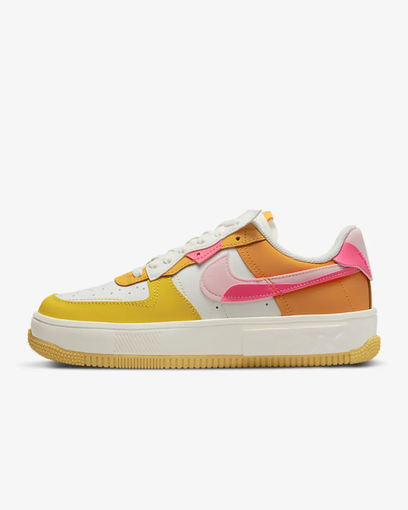 Women’s Nike Air Force 1 Fontanka ‘Solar Flare / Hyper Pink’ .18 Free Shipping