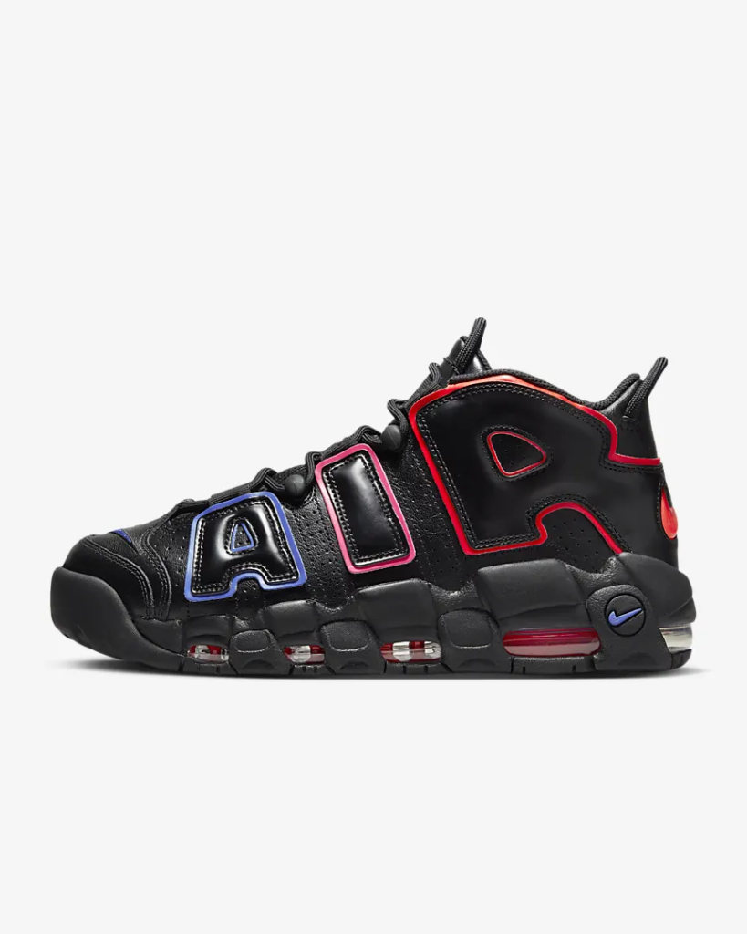 Nike Air More Uptempo ’96 ‘Black / Royal / Pink’ 4.97 Free Shipping