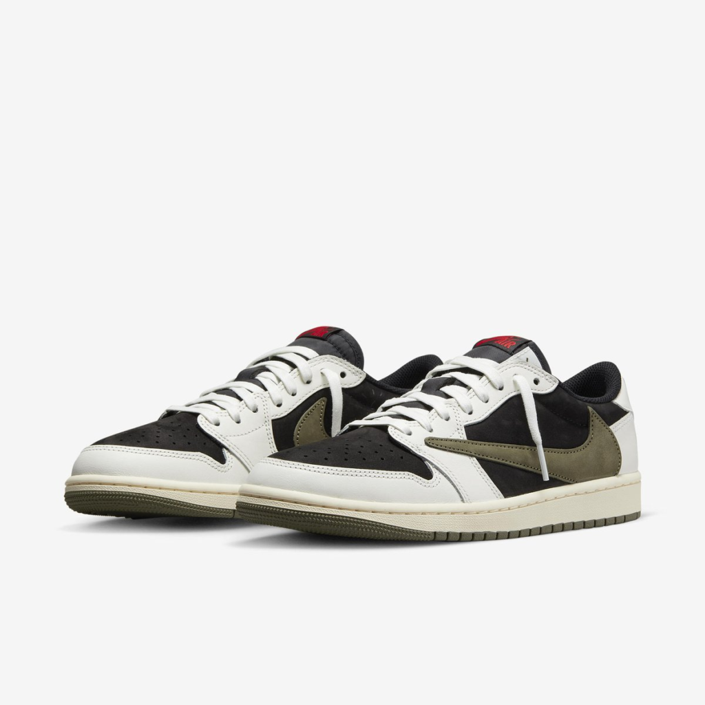RAFFLE LIVE via Travis Scott Travis Scott x Air Jordan 1 Low OG (W) “Olive”