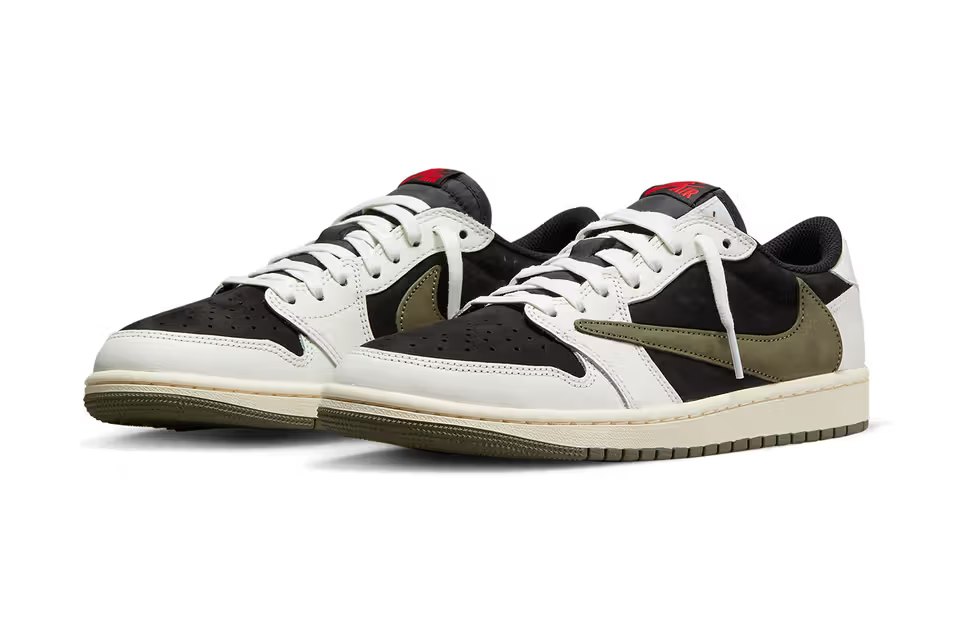 Women’s Air Jordan 1 Low x Travis Scott ‘Medium Olive’