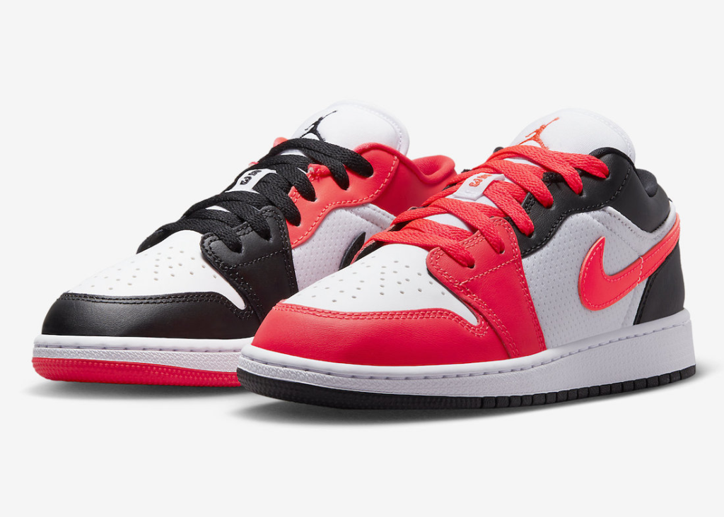 GS Air Jordan 1 Low Mismatch ‘Infrared23’