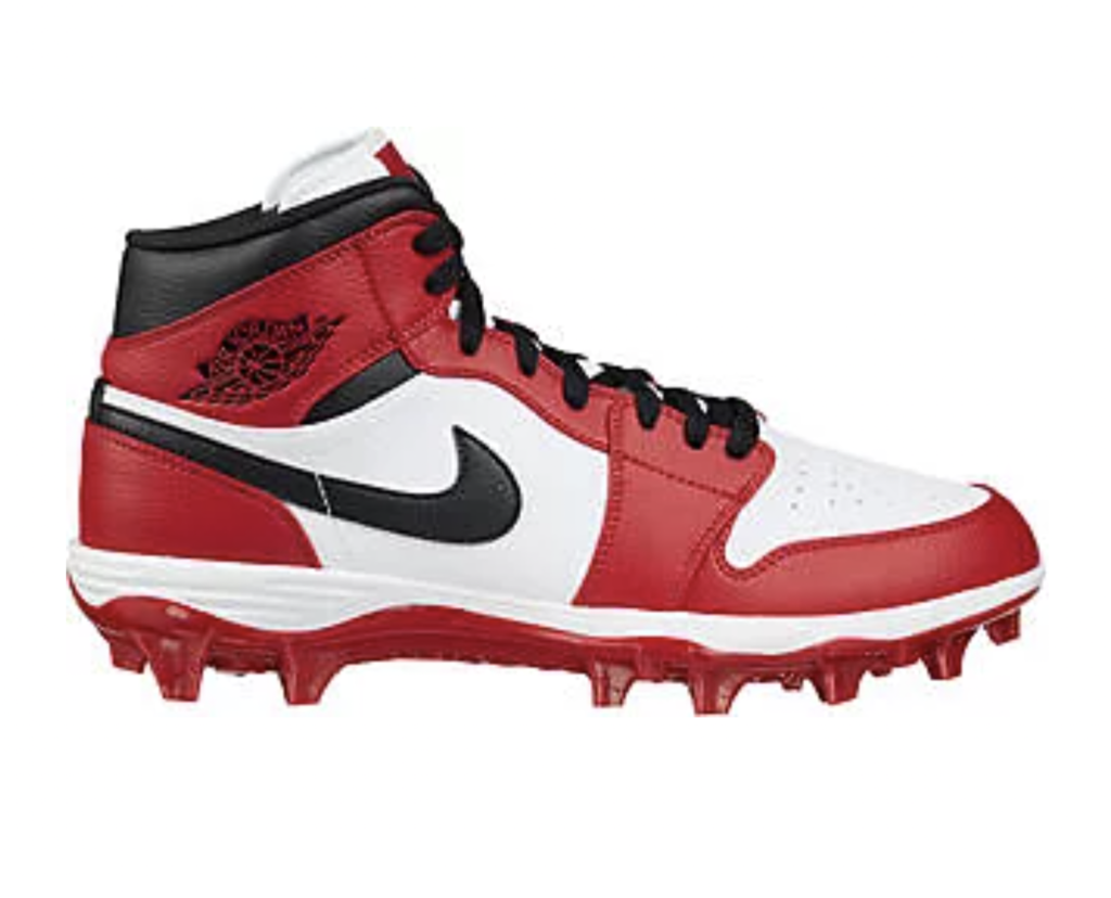 Air Jordan 1 Mid ‘Chicago’ Football Cleat