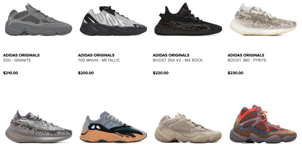 Yeezy Styles available now!!!!
