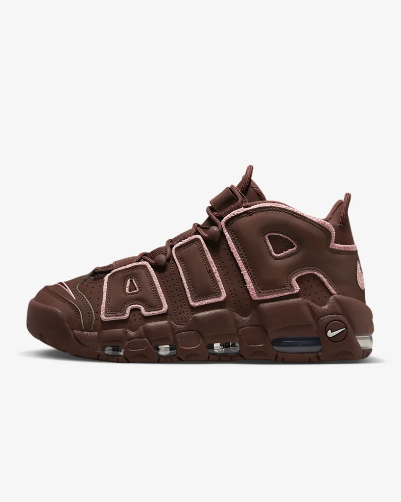Nike Air More Uptempo ’96 ‘Dark Pony / Soft Pink’ .37 Free Shipping