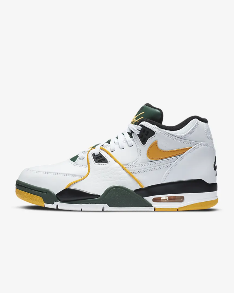 Nike Air Flight 89 ‘Fir / Del Sol’ 9.97 Free Shipping