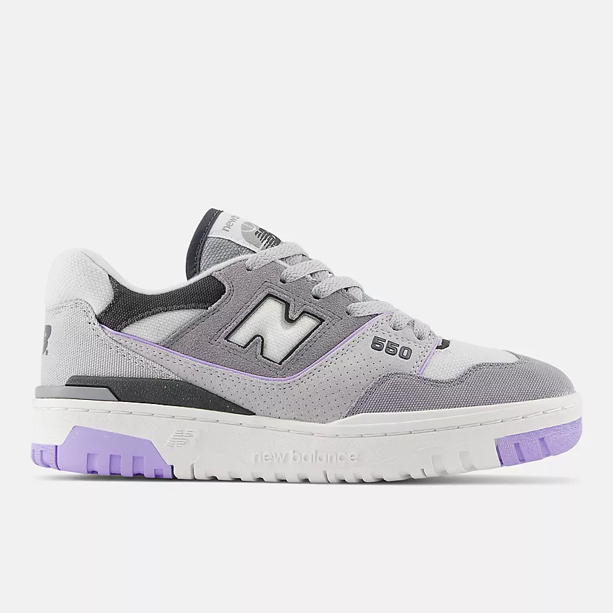 Women’s New Balance 550 ‘Shadow Grey / Lilac Glo’
