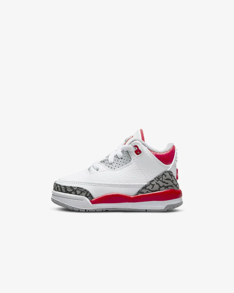 Toddler Air Jordan 3 Retro ‘Fire Red’