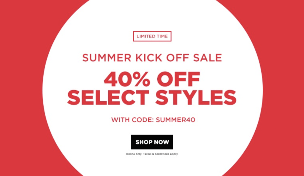 FINISHLINE Summer Kickoff Sale!!!!