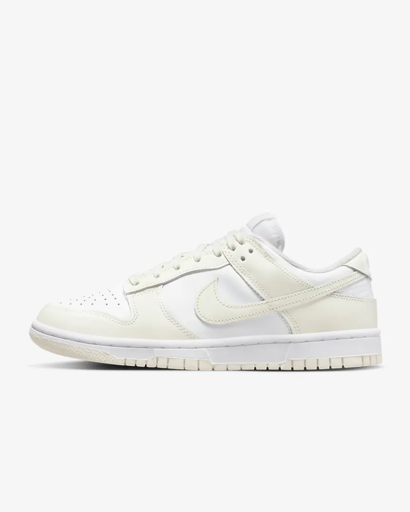 Women’s Nike Dunk Low ‘White / Sail’