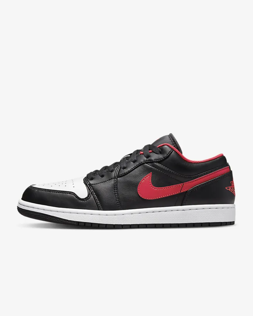 Air Jordan 1 Low ‘Black / Fire Red’ .97 Free Shipping