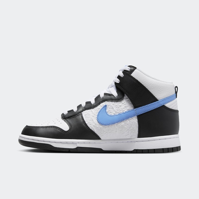 Nike Dunk High EMB ‘Black / University Blue’