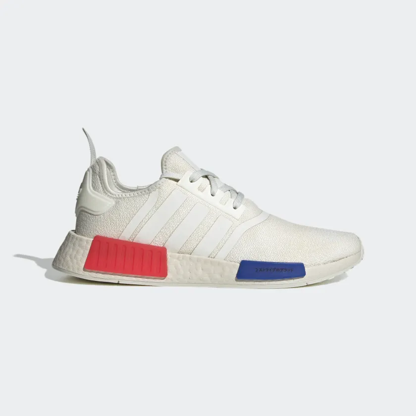 adidas NMD R1 ‘White / Glory Red / Blue’ .00 Free Shipping