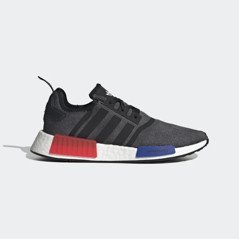 adidas NMD R1 ‘Core Black / Blue / Red’ .00 Free Shipping