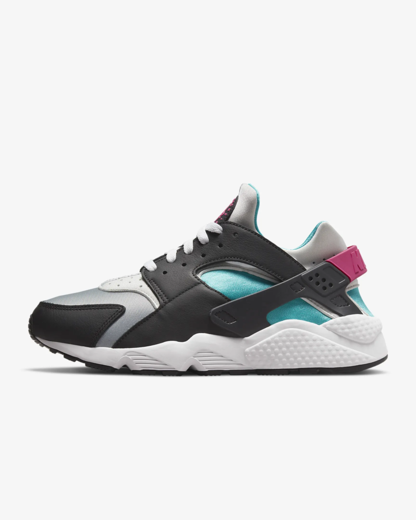 Nike Air Huarache ‘Black / New Emerald’ .77 Free Shipping