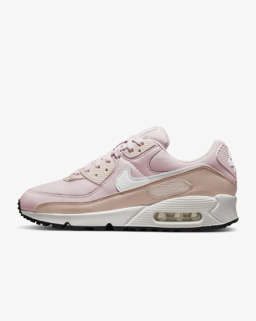 Women’s Nike Air Max 90 ‘Pink Oxford / Rose’ .57 Free Shipping