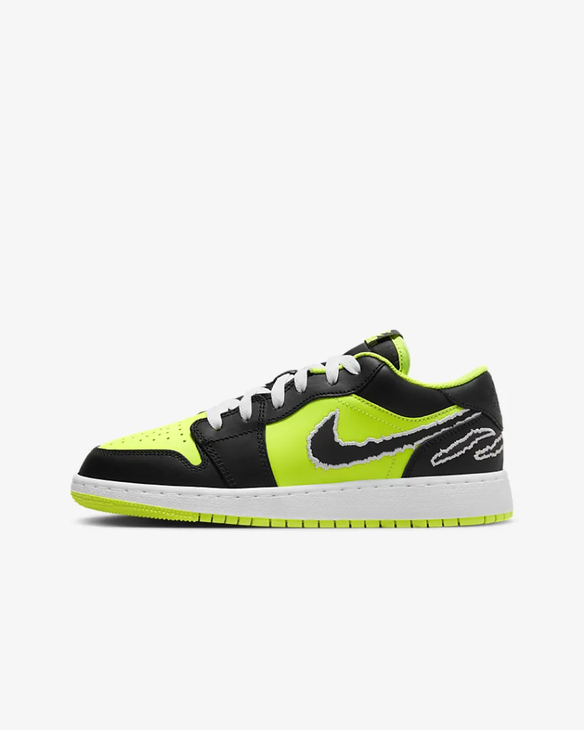 GS Air Jordan 1 Low SE ‘Black Panther’