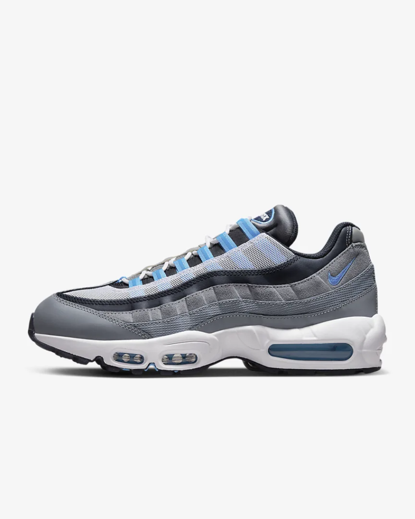 Nike Air Max 95 ‘Cool Grey / University Blue’ 9.97 Free Shipping