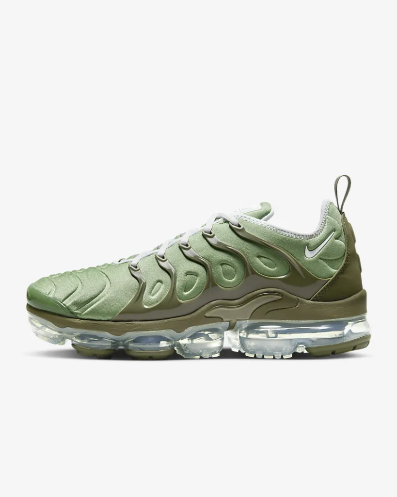 Nike Air VaporMax Plus ‘Medium Olive’ 7.97 Free Shipping