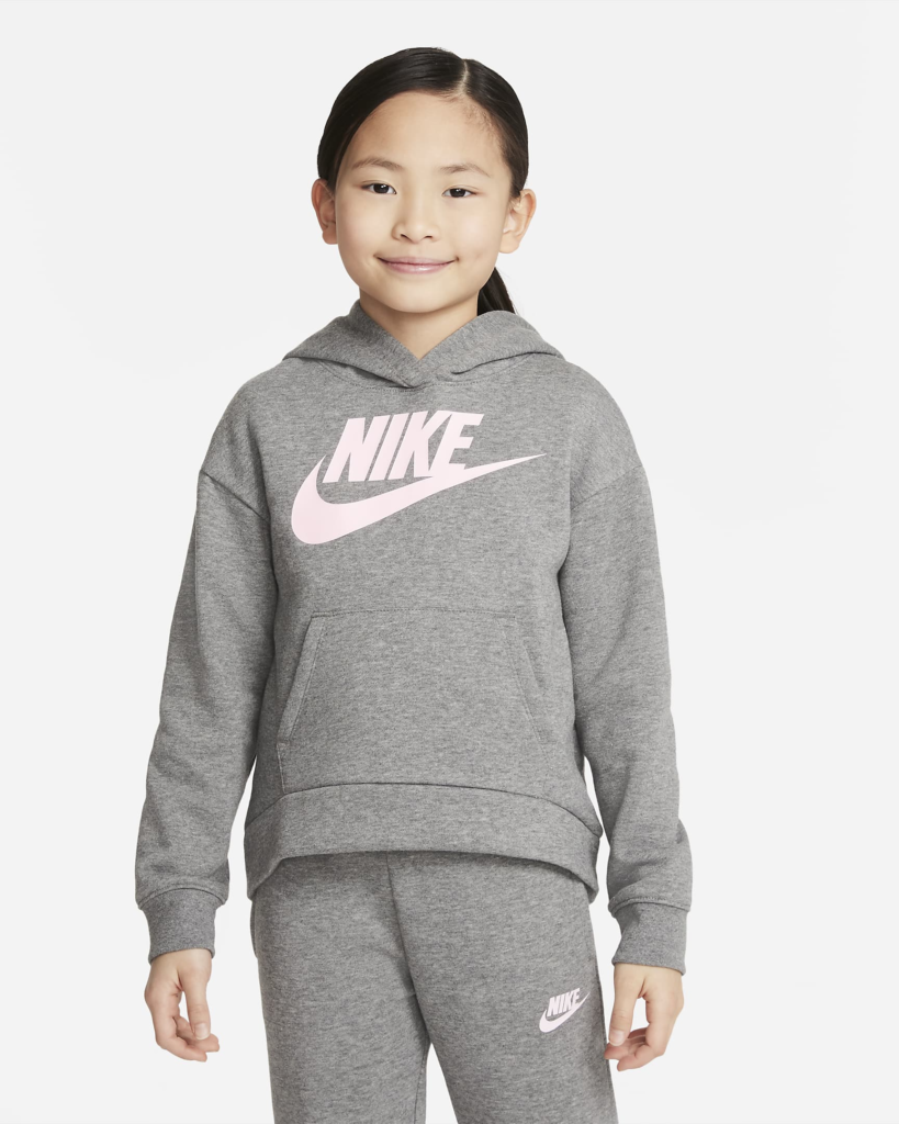 Kid’s Nike Sportswear Club Fleece Pullover Hoodie .97