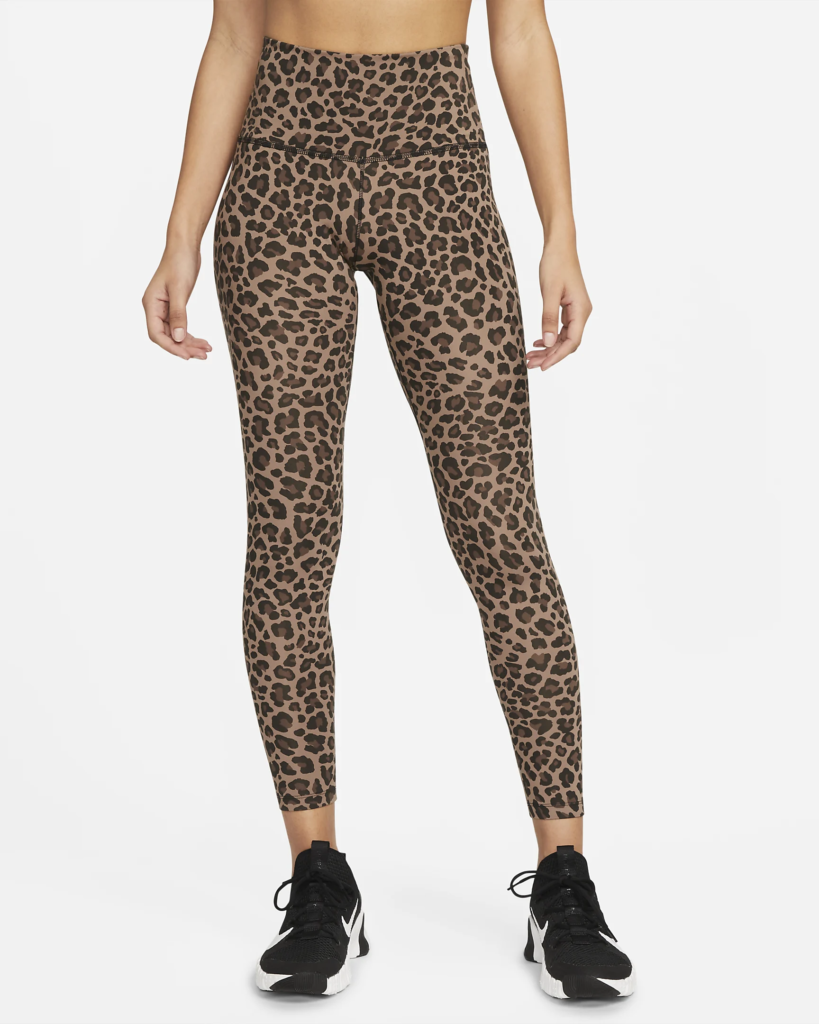 Women’s Nike ONE High Waisted Printed Leggings .17