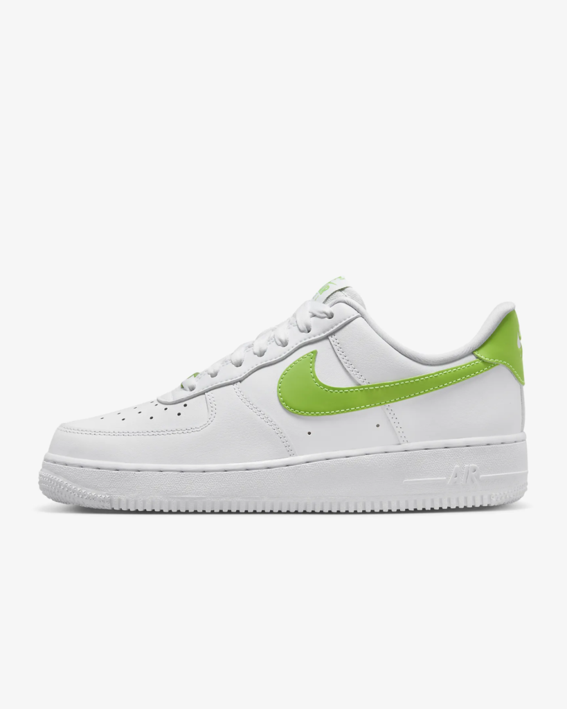 Women’s Nike Air Force 1 ’07 ‘Action Green’ .00 Free Shipping